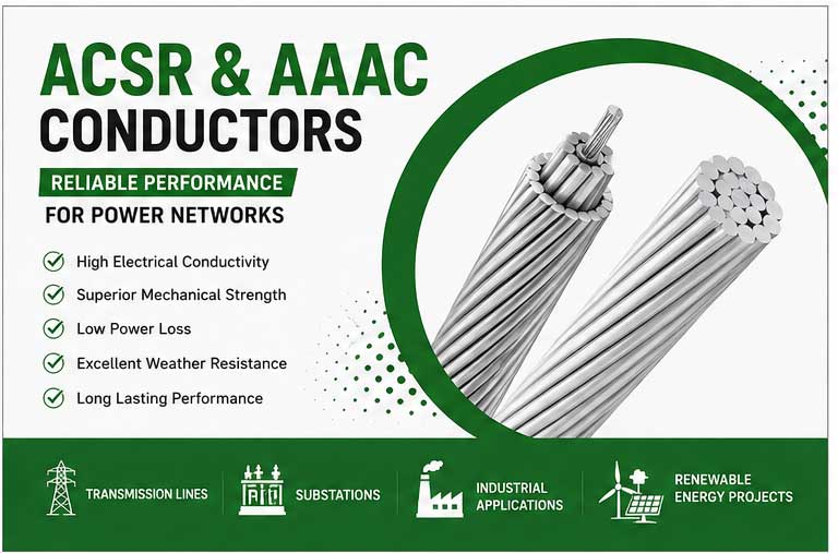 ACSR Conductor and AAAC Conductor In Vapi