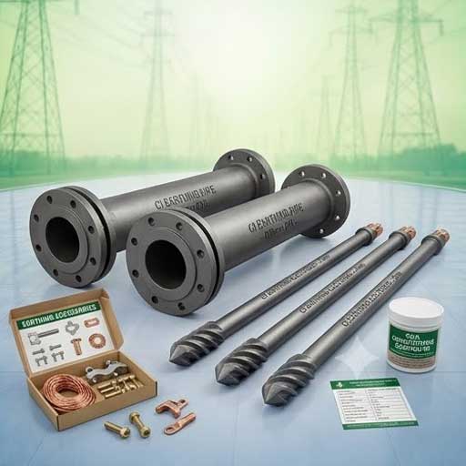 CI Earthing Electrode and CI Earthing Pipe Supplier in Valsad