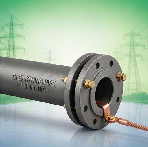 CI Earthing Electrode and CI Earthing Pipe Supplier in Vapi