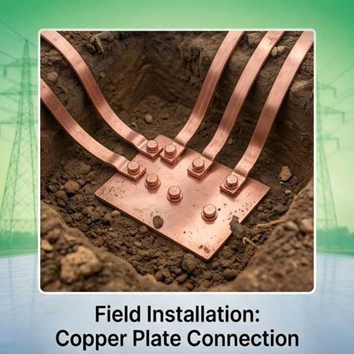 Copper Earthing Strip and Plate Supplier in Surat