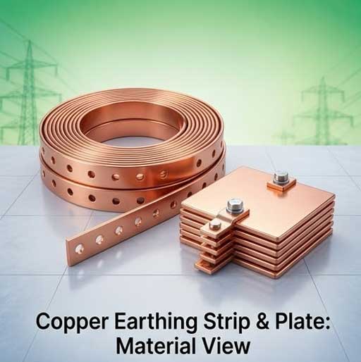 Copper Earthing Strip and Plate in Vadodara