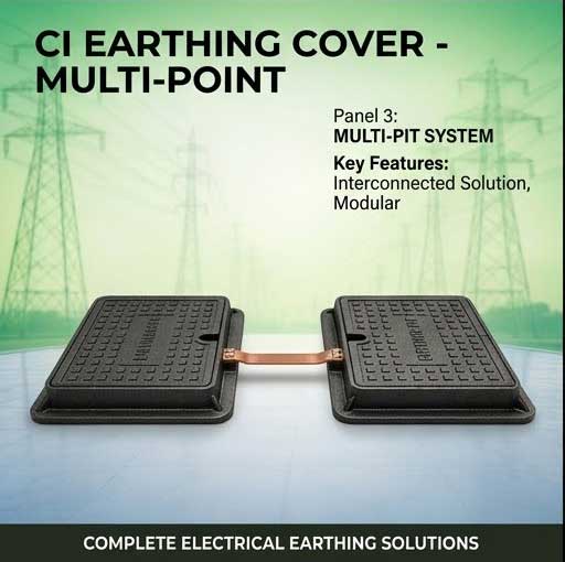 Earthing Cover and CI Earthing Cover Supplier in Vapi
