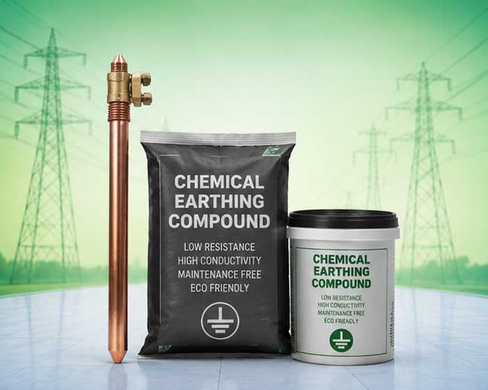 Gel Earthing and Chemical Earthing Supplier in Surat