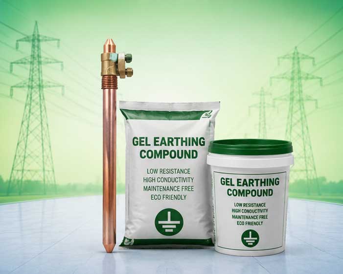 Gel Earthing and Chemical Earthing in Vadodara